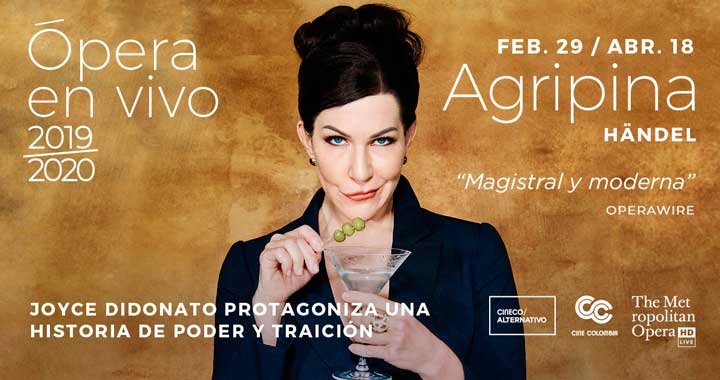 Agripina: Opera en Vivo en Cine Colombia Pereira